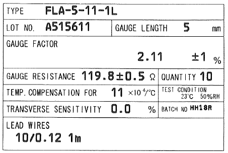 Package labels in accordance with international standard OIML (Recommendation No. 62)
