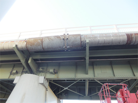 Monitoring and Measurement of Temporary Bellows Piping