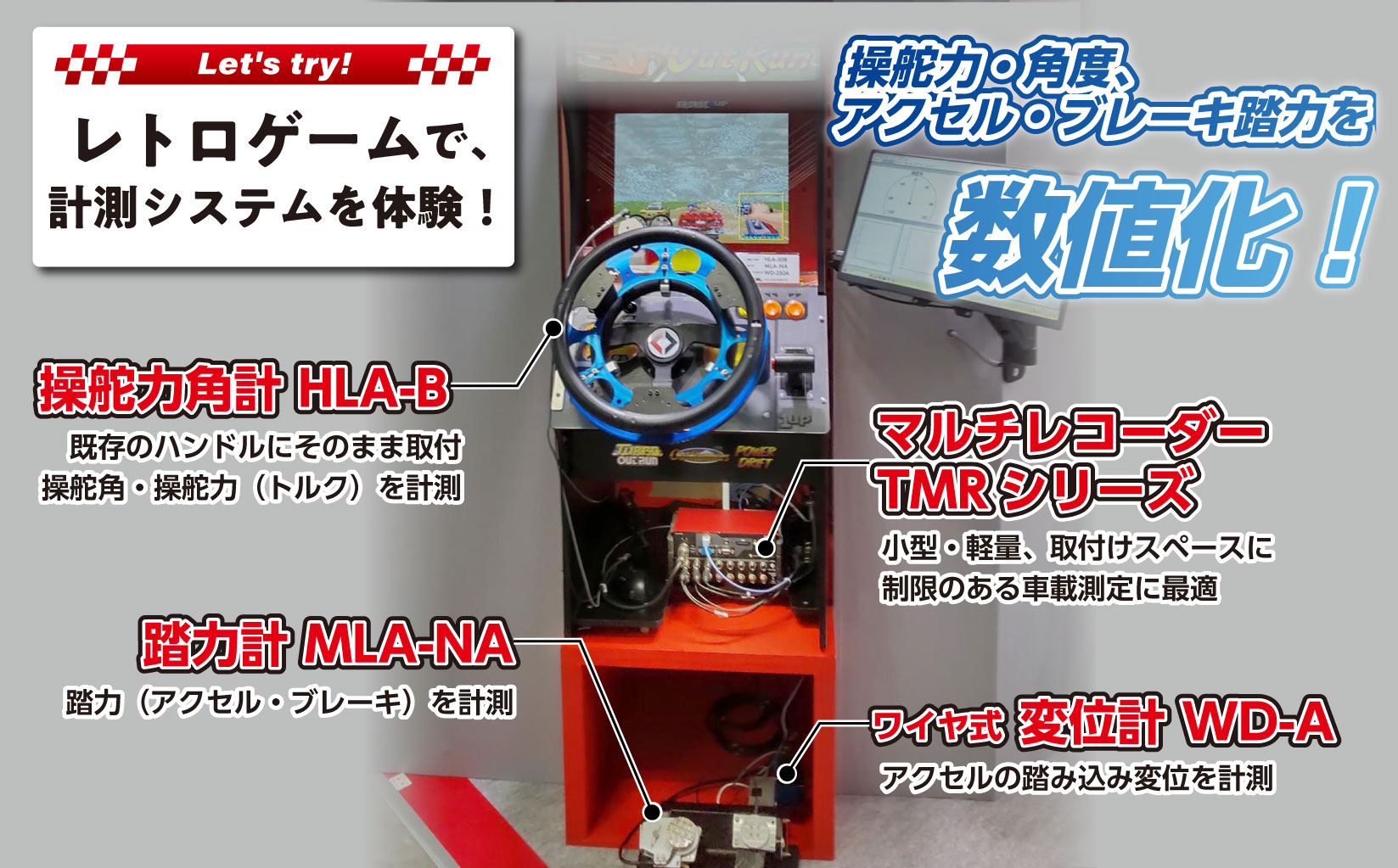 レトロゲームで計測体験