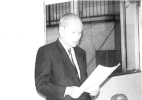 第三代目社長 小林光司（1966年 年頭挨拶）