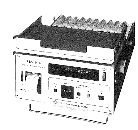 自動デジタルひずみ測定器TDS-100